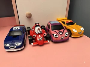 Juego de figuras Roary The Racing Car, lote, Cici, tapa de hojalata, Dragger, 2007, Chapman - Imagen 1 de 13