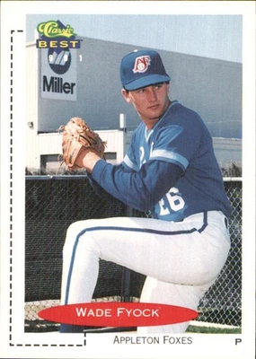 Wade Fyock 1991 Classic Best #249 RC Appleton Foxes FREE SHIPPING AutographDen - Image 1 of 2