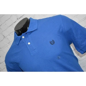 Chaps Ralph Lauren Golf Poloshirt Herren Größe L Blau Baumwolle NEU ETIKETT - Bild 1 von 6
