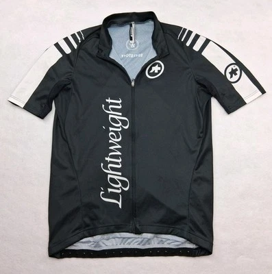 Camisa Assos Cycling Body R&D Jersey Adulto XL Edel Stoff Leve Preto Branco - Imagem 1 de 4