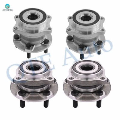 Set of 4 Front-Rear Wheel Hub Bearing Assembly For 2008-2013 Subaru Impreza - Image 1 of 4