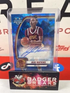 2024-25 Bowman U Cromo Zafiro Juju Watkins Prospect Automático #37 GH - Imagen 1 de 2