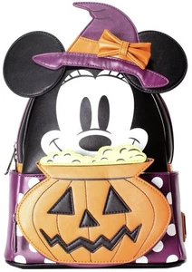 Disney Minnie Witch Cosplay Mini Mochila Loungefly x LASR Exclusiva Halloween - Imagen 1 de 3