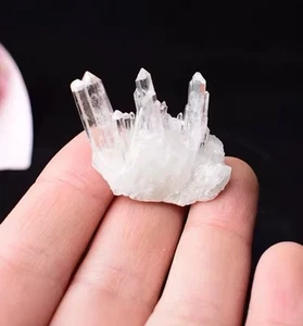 1pc Natural Crystal Cluster SiChuan Lemurian Seed Clear Quartz Healing Stone - Picture 1 of 5