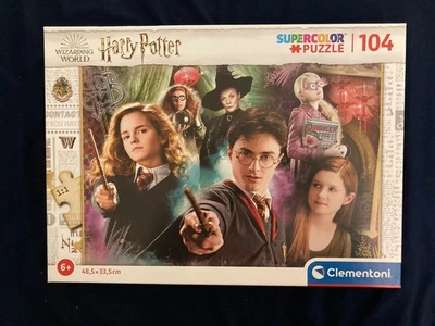 Puzzle Clementoni Harry Potter Supercolor 104 Piezas | Edades 6+ | 48,5 x 33,5 cm Foto 1 de 2