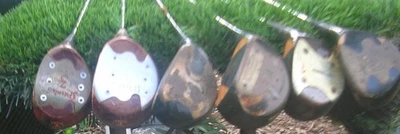 Vintage persmmon woods lot of 6 - Image 1 of 4