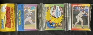 Factory Sealed 1989 Donruss Baseball Rack Pack Gary Sheffield Rookie RC on Top - Bild 1 von 3