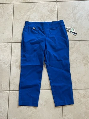 Capris azul Alfani talla 8 nuevo con etiquetas Foto 1 de 4