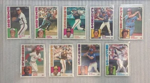 1984 All Star Game, Carter, Sandberg, Schmidt, Brett, Ripken, Strawberry RC - Picture 1 of 6