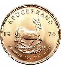 1974 Krugerrand South Africa 1 oz Gold Bullion Coin