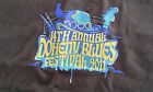 2011 Doheny Blues Music Festival CA T-Shirt Size M Black John Fogerty California
