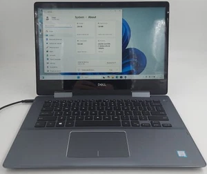 Dell Inspiron 5482 14" Intel i7-8565U 16GB RAM 256GB SSD Win 11 Fair Batt bez prądu przemiennego - Zdjęcie 1 z 5