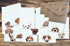 DOG PUPPY DOGS ECO Stationery Letter Set 100% RECYCLED PAPER Australian Made