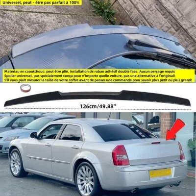 pour Chrysler 300 C 2004-2010 Aileron de coffre Becquet Spoiler 126cm universel - Imagen 1 de 4