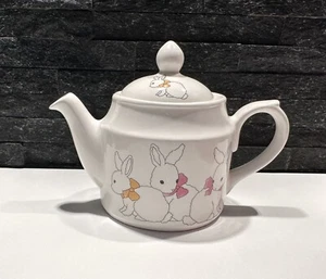 Sadler England Easter Bunny Rabbits Small Teapot - GG01 - Picture 1 of 8