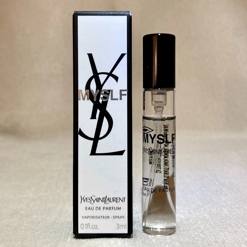 Yves Saint Laurent YSL Myslf Eau de Parfum MINI spray de viagem 0,1 oz 3 ml novo na caixa - Imagem 1 de 1