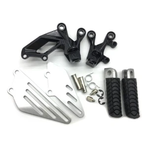 Nuevo soporte clavijas delanteras apto para Kawasaki Ninja ZX14/ZX14R 2008-2018 negro - Imagen 1 de 6