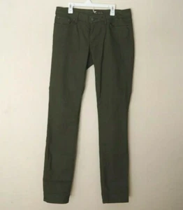 Prana Kara Jean Organic Cotton Low Rise Narrow Leg Women's 8/29 Green Red Lot - Picture 1 of 12