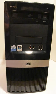 HP Compq DX2400 Desktop PC (Intel Pentium Dual 2GHz 1GB 80GB Win 10 Pro) - Picture 1 of 8