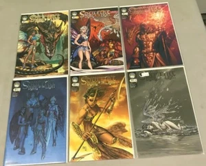 ASPEN COMICS SOULFIRE DYING OF THE LIGHT #0, #1-5 COMPLETE MINI SERIES - Picture 1 of 1