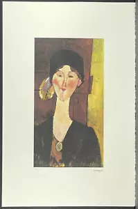 AMEDEO MODIGLIANI * 51 x 78 cm * signed lithograph * limited # 39/50 - Picture 1 of 9