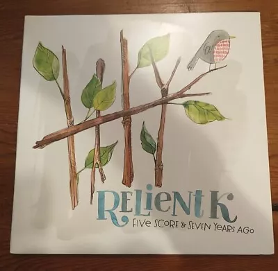 Relient K - Five Score And Seven Years Ago, X2 Vinyl LP, Clear/Blue, Mint - Image 1 of 4