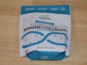 Unflavored Hydrolyzed Marine Collagen Supplement 7oz ETERNAE Trader Joe's 6/1/27 - Picture 1 of 3