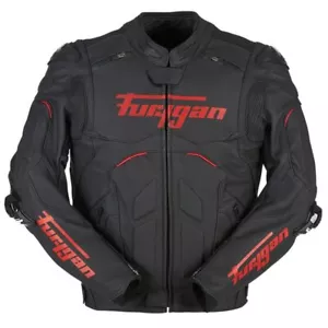 Furygan Raptor Evo 2 Leather Jacket Motorcycle Motorbike Black SALE £299.99 - Picture 1 of 3