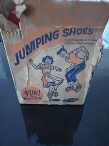 Vintage Rapaport Bros. 50er Jahre Satelliten Springschuhe Modell 660 mit Karton RAR - Bild 1 von 17
