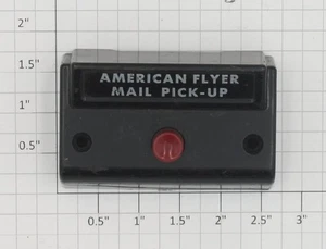 American Flyer XA10961-HB S Gauge "Mail Pickup" Control Button - Bild 1 von 2