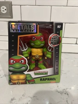 Teenage Mutant Ninja Turtles - Metal Die Cast - 4" Raphael M37 - Nuevo Foto 1 de 4