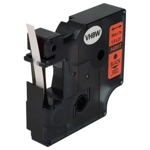 Cartouche à ruban pour Dymo LabelManager 400 300 350 280 360D 350D noirrouge - Afbeelding 1 van 9