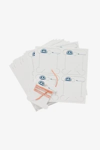 DMC 6101 Cardboard Floss White Bobbins, 56-Pack - Picture 1 of 5