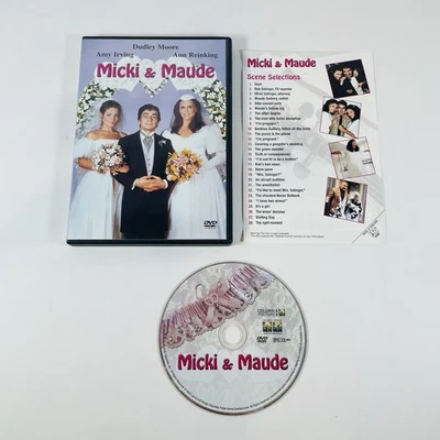 Micki & Maude (DVD, 1984) Dudley Moore, Amy Irving Foto 1 de 4