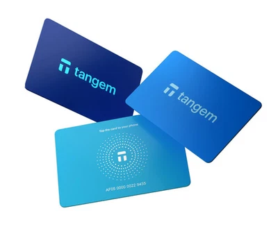 Crypto Wallet. Tangem. 3 card set. Certified Tangem reseller. 12 styles avail