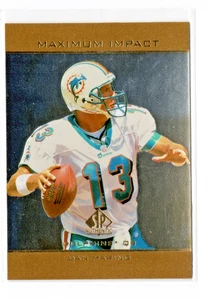 1998 SP Authentic Maximum Impact Dan Marino #SE13 Miami Dolphins HOF Legend - NM - Bild 1 von 2