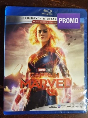 Captain Marvel (Blu-ray,2019) Brie Larson,Samuel L. Jackson,Fantastic! - Image 1 of 2