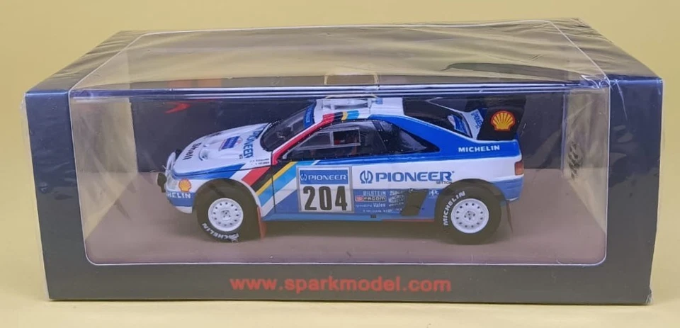 PEUGEOT 405 T16 Grand Raid Paris Dakar 1988 Spark 1/43 S5615 - Immagine 1 di 2