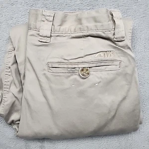 Pantalones de sarga Mountain Khaki para hombre Lake Lodge 28x30 beige informales al aire libre duraderos - Imagen 1 de 13