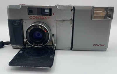 Contax T Kompaktkamera Carl Zeiss Sonnar 2.8/38 T* - Bild 1 von 4