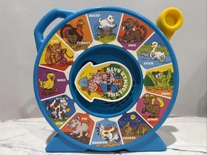 MINT ** 1989 See ’n Say The Farmer Says Toy Mattel Classic Animal Sounds WORKS - Picture 1 of 16