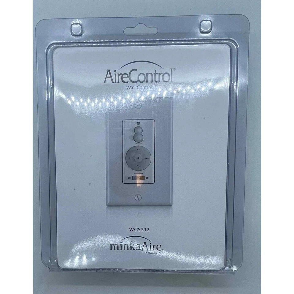 MinkaAire WCS212 Full Function Wall Mount 256 Bit Airecontrol Ceiling Fan System - Image 1 of 1