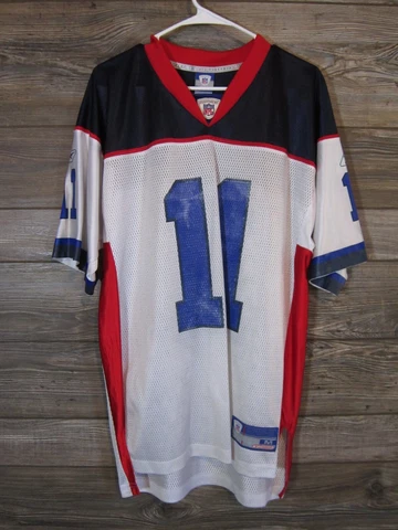 Vintage Drew Bledsoe  New England Patriots Reebok Jersey Medium White Nfl Cover