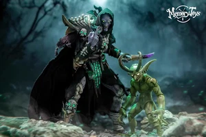 Memory Toys WOW 1/12 Undead Warlock Baron Salman + Imp Modellino 2025NUOVO - Foto 1 di 14