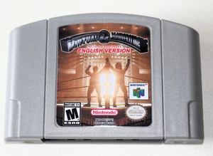 Jeu Virtual Pro Wrestling 64 version anglaise pour N64 VPW NTSC-U/C US Canada - Photo 1/9