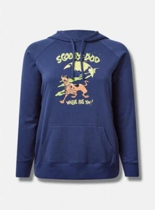 Sudadera Torrid Scooby Doo Polar Cuello Redondo Azul Nueva con Etiquetas Nueva 3X - Imagen 1 de 9