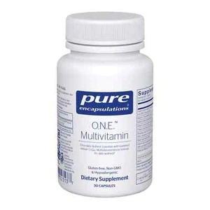 O.N.E. Multivitamin 120 Caps Pure Encapsulations - Exp 07/2026 - New And Sealed - Picture 1 of 5