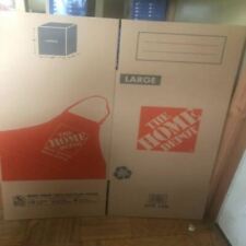 New Home Depot Moving Box, Large Size, 24" by 18" by 18", Pick Up Only 44114