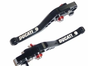 Palanca de embrague de freno corta negra Ducati Hypermotard 796 2010 palanca de carreras carretera S10D - Imagen 1 de 8