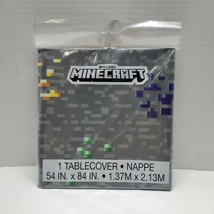*MINECRAFT*  Table Cloth Cover Birthday Party Decorations. Each Sold Separately. - Picture 1 of 4